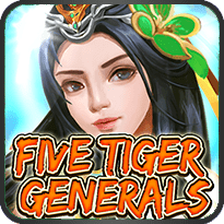 permainan slot FIVE TIGER GENERALS provider Astro Tech dari situs slot gacor MEONGTOTO